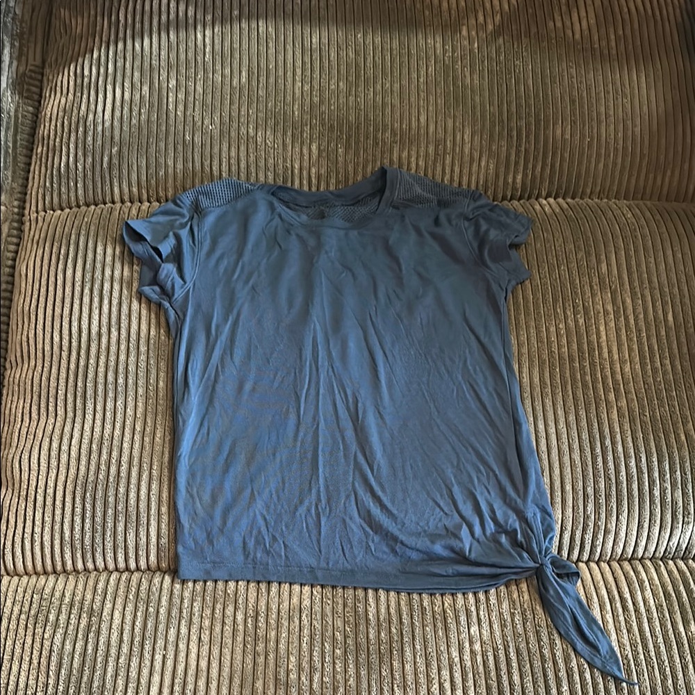 Old Navy Active Blue Women's Top with Side Knot